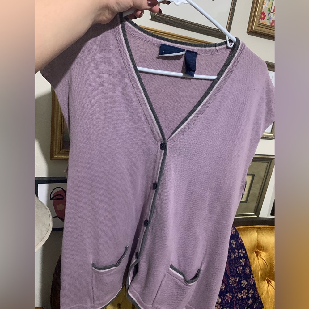 Lilac Sweater vest